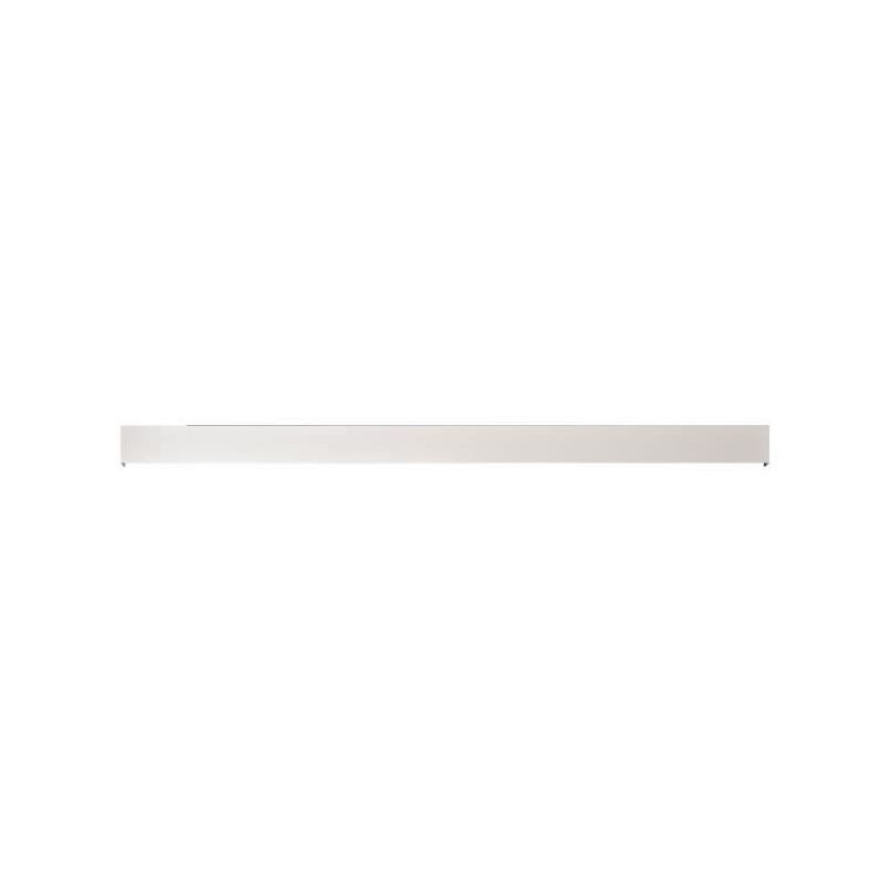 OPTIMUM - Kit porte coulissante + rail + bandeau pret a peindre - H.204xL.83xP.4 cm - Blanc 3