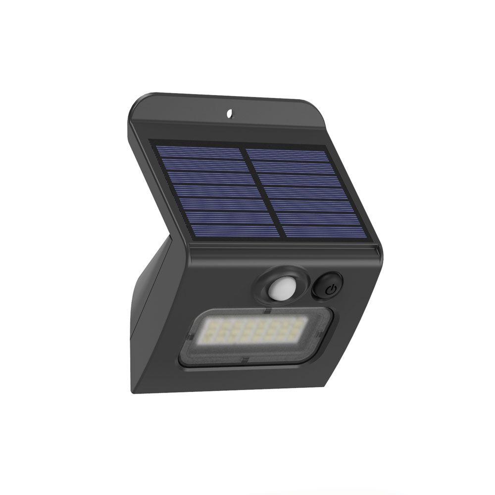 Xanlite - Applique Solaire Ip65 Blanc Froid Détecteur De Mouvement 8h D'autonomie - Aps250d