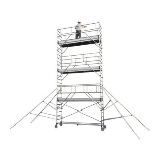 Échafaudage roulant TOTEM 2 300 box - aluminium - TUBESCA COMABI