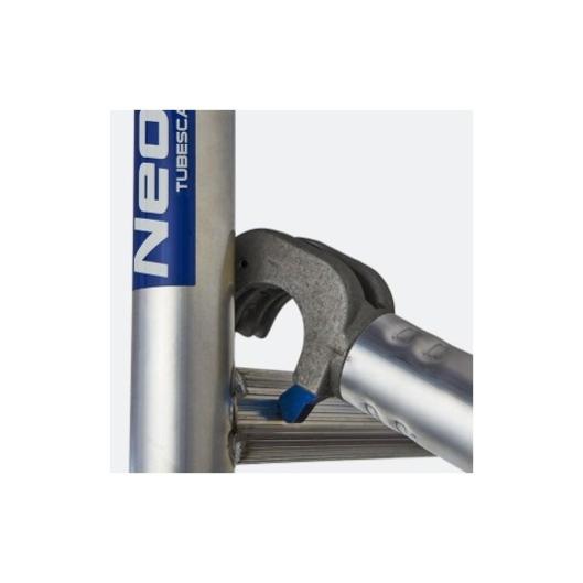 TUBESCA-COMABI - Échafaudage roulant NEOLIUM 250 line - hauteur travail maximum : 14 m - aluminium