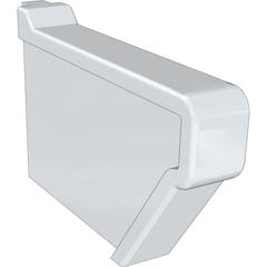 Couvre joint blanc lavabo PUBLICA pour dosseret - GEBERIT - 765000000 0