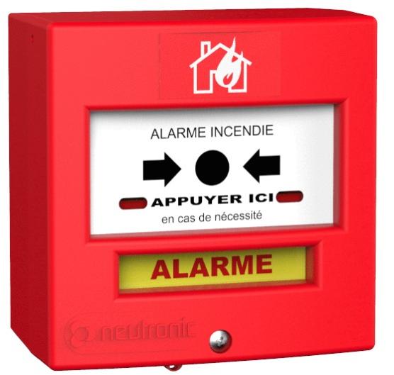 Déclencheur manuel - NEUTRONIC - 4710R1C