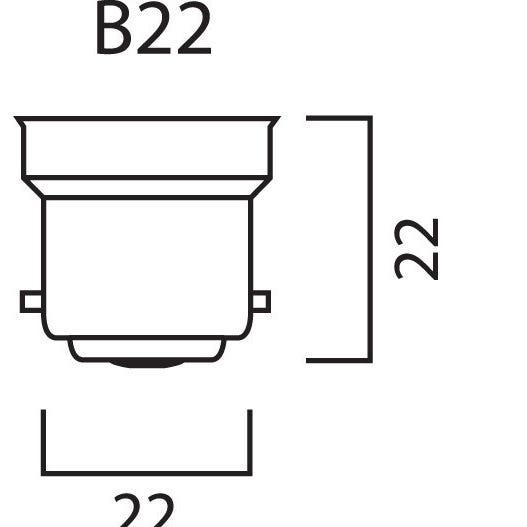 Lampe fluo-compacte MINI-LYNX GLS 827 B22 15W - SYLVANIA - 0035503 2
