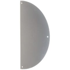 Plaque demi lune à coller aluminium 300x150mm - DUVAL - 19-0620-9900 1