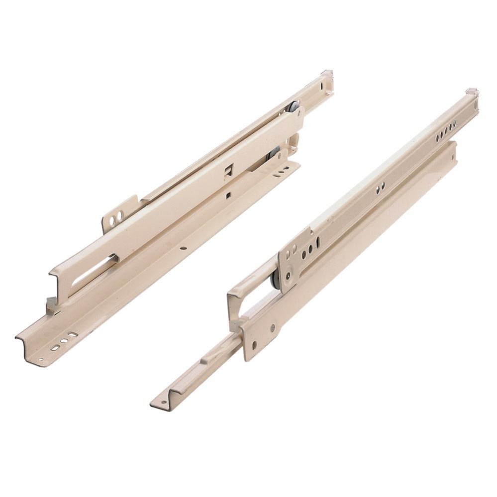Coulissant à galet 30kg sortie 550mm finition blanc crème - BLUM - COU430550BC