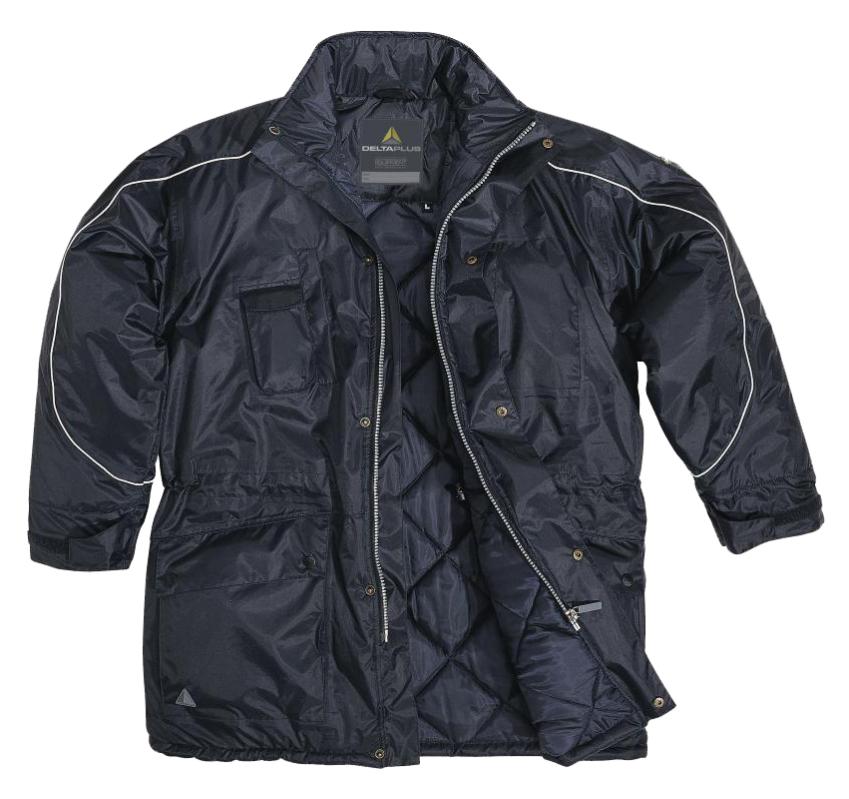 Parka de travail HELSINKI bleu taille XXL - DELTA PLUS - HELSIBMXG