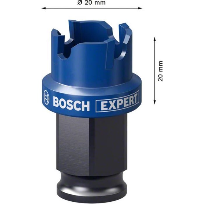 Scie trépan Sheet Metal de diamètre 20mm - BOSCH EXPERT - 2608900491 7