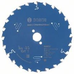 Lame de scie circulaire Expert for Construct Wood Ø20mm - 165 x 20 x 2,0 mm, 24 - 2 608 644 137 0