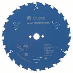 Lame de scie circulaire Expert for Construct Wood Ø16mm - 184 x 16 x 2,0 mm, 24 - 2 608 644 138 4