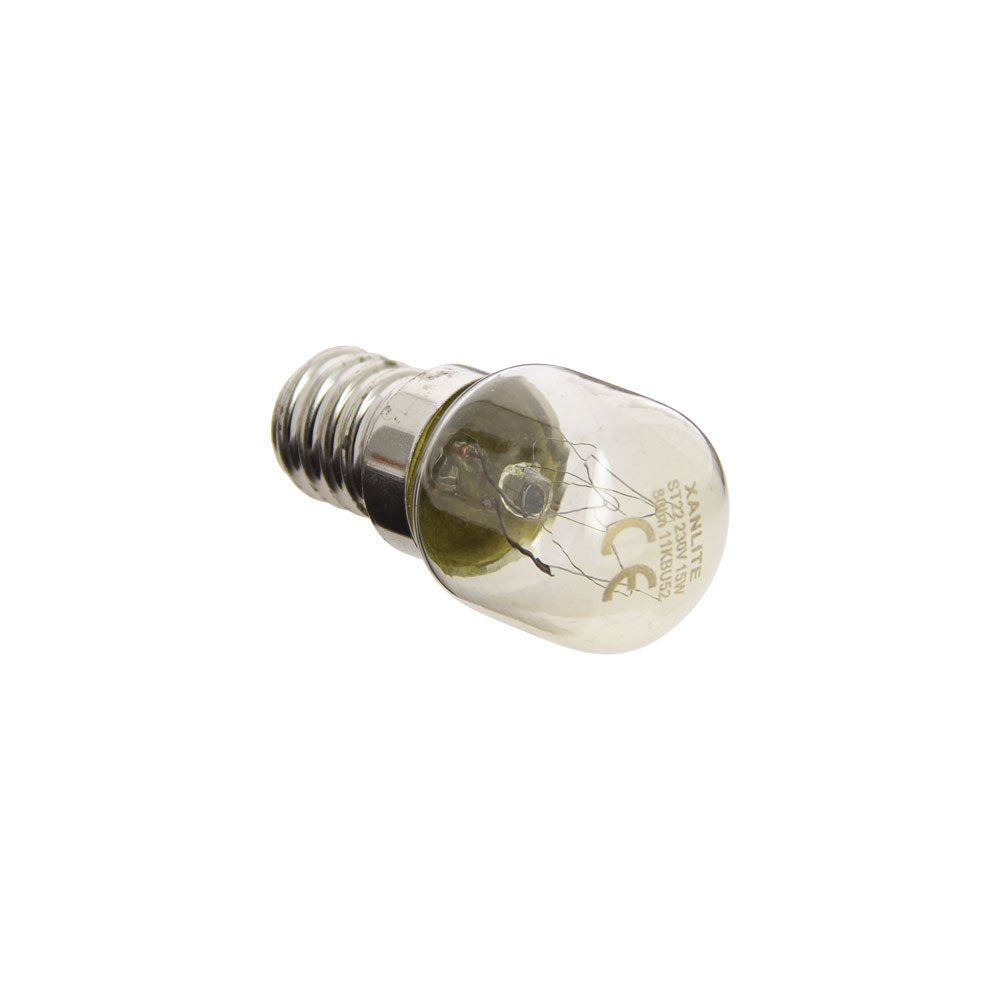 Lot de 2 ampoules halogènes Four, culot E14, 80 Lumens, équivalence15W, 2200 Kelvins, Dimmable