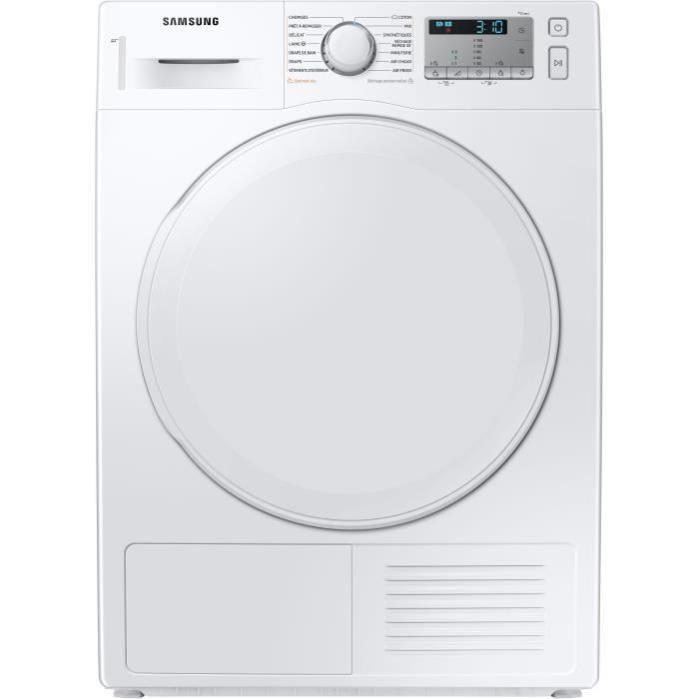 Sèche-linge pompe à chaleur 8kg SAMSUNG 60cm, SAM8806090665684