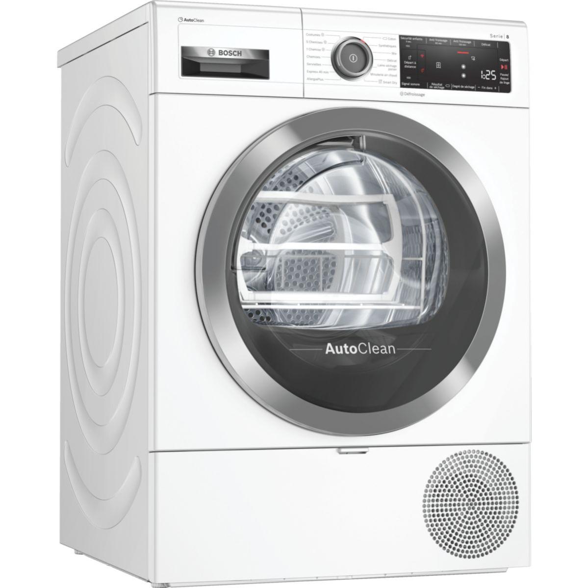 Sèche linge pompe à chaleur BOSCH WTX87KH9FF