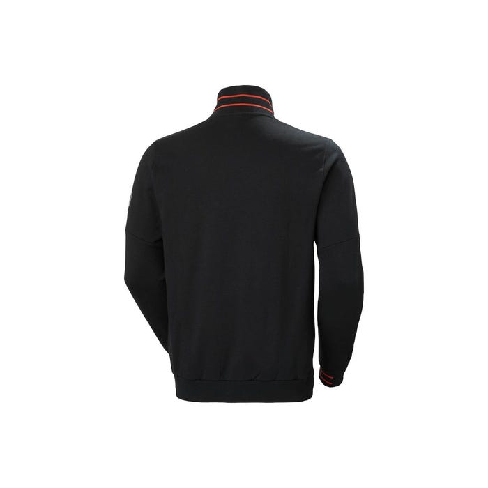 Sweat-shirt zippé noir kensington - HELLY HANSEN - Taille 3XL 4