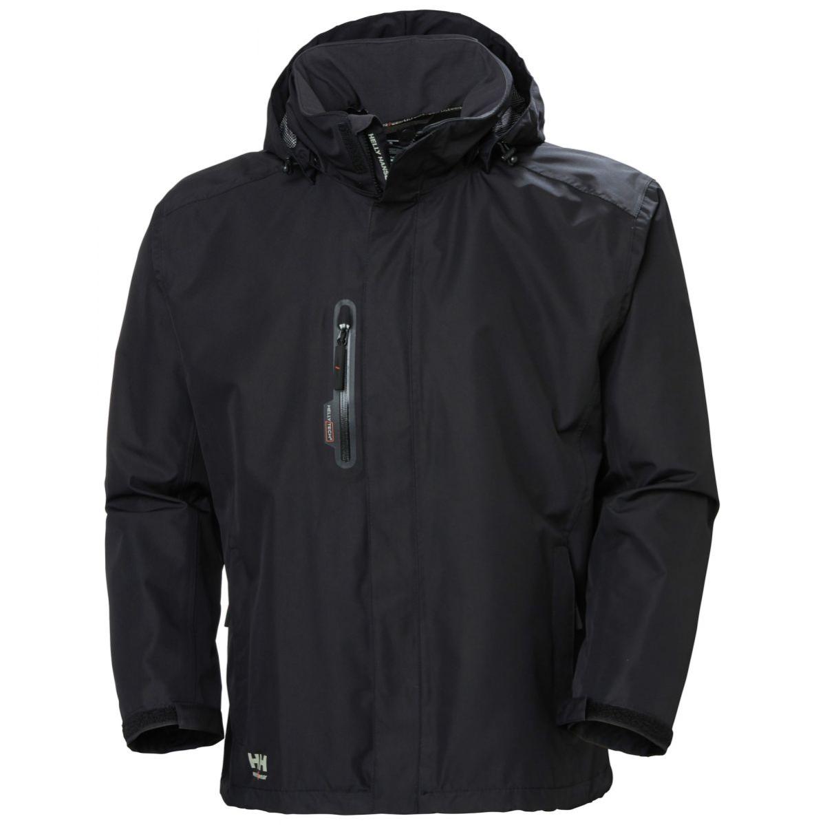 Veste Shell imperméable Manchester Noir - Helly Hansen - Taille M