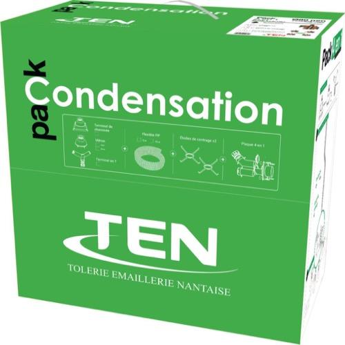 Pack B3-c9 4 En 1 Conden 80 (10m Ppflex + Plaque 4 En 1 + Terminal Noir), Ten, Ref. 444496