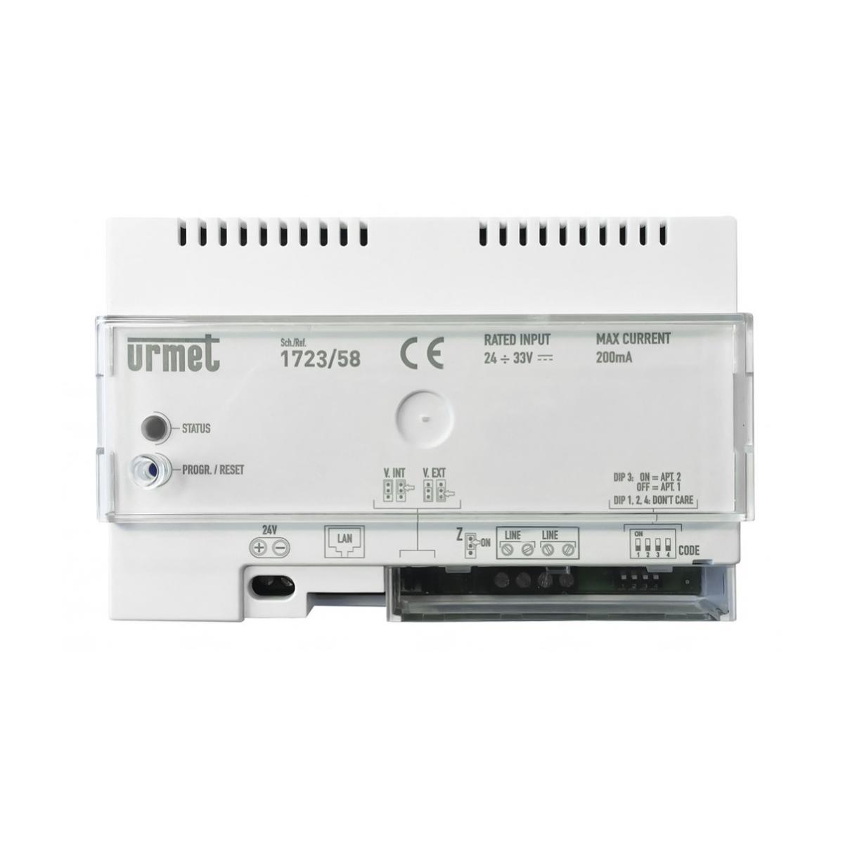 Urmet - 1723/58A - Module de transfert d'appel vers smartphone pour portier vidéo Note 2