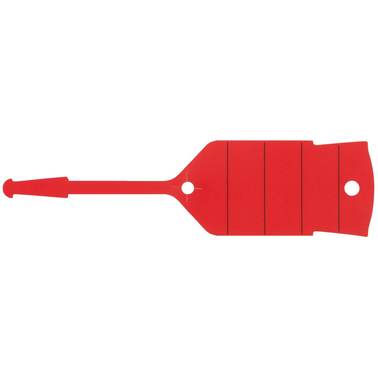 KS TOOLS Porte-clés avec boucle, rouge, pack de 500 0