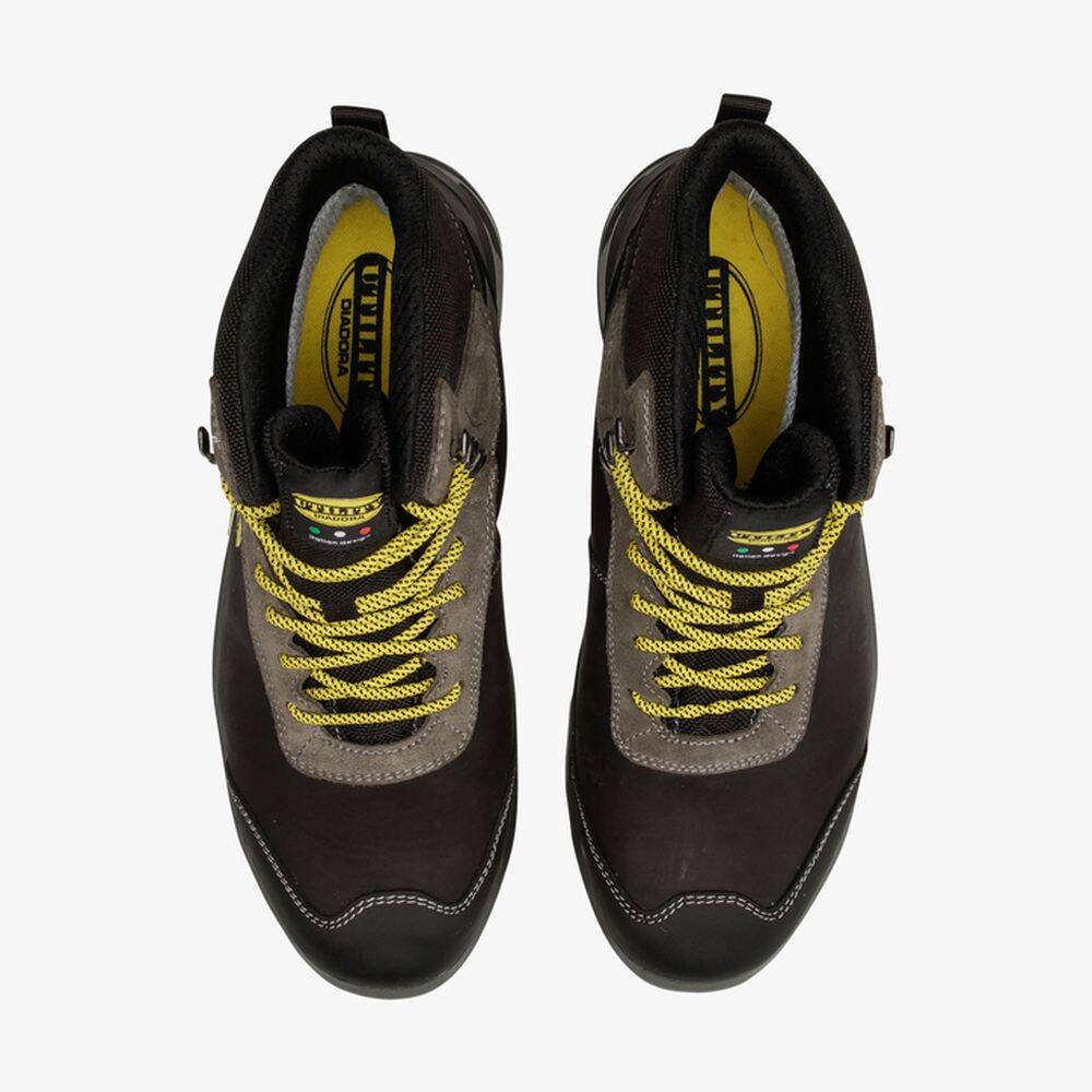 Chaussures S3 imperméables thermo-isolantes Diadora Noir / Jaune 43 2