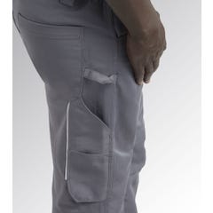 Pantalon de travail DIADORA ROCK STRETCH Gris Acier L 2
