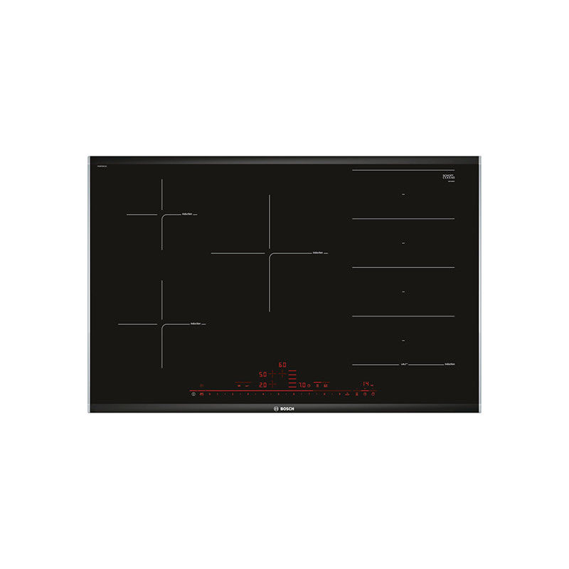 Plaque À Induction Bosch Pxv875dc1e 81 Cm Noir (5 Zones De Cuisson)