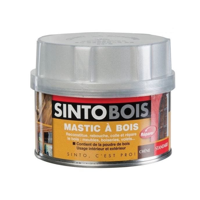 Mastic sans styrène SINTOBOIS chêne 1000ml - SINTO - 23702 0