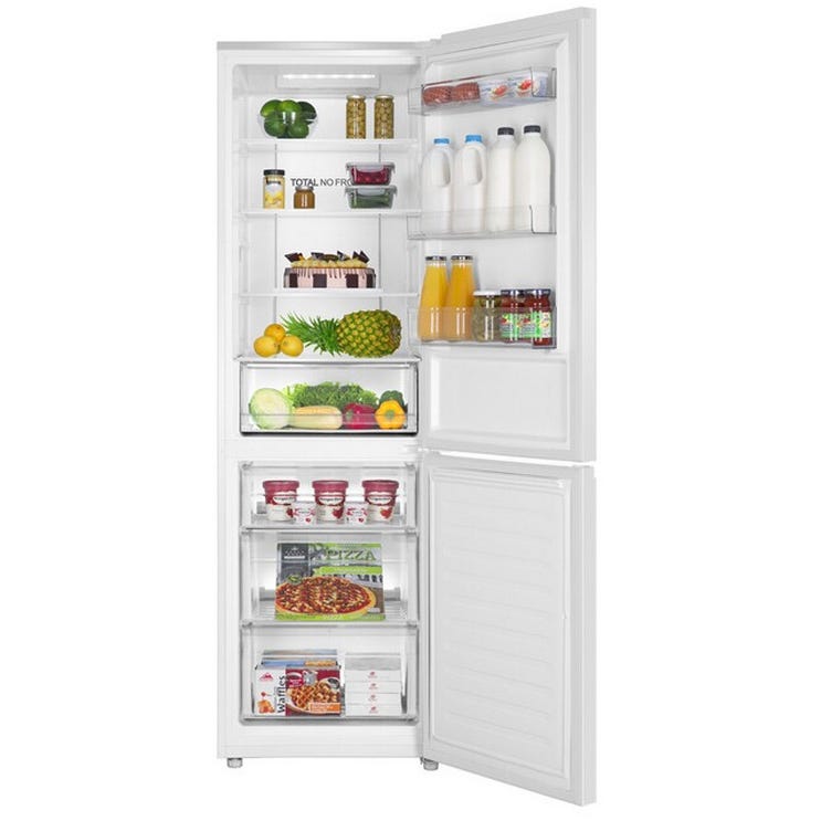 Réfrigérateur combiné 341l nofrost blanc - Haier CFE735CWJ 2