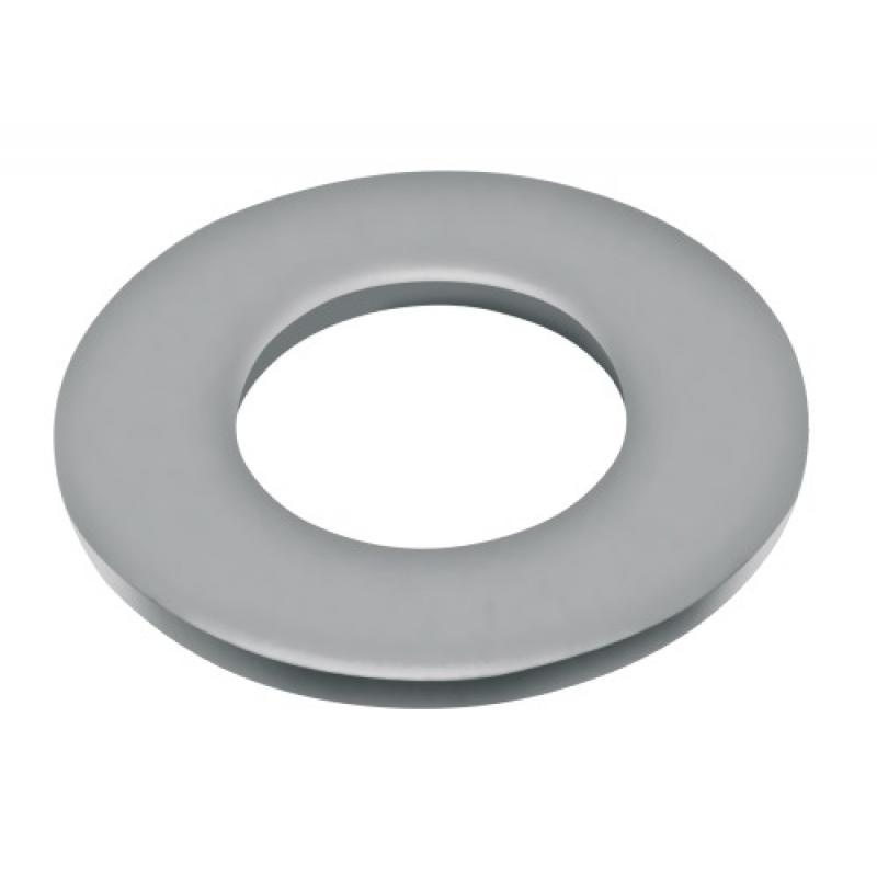 Rondelles plates série moyenne Mu inox A4, diamètre 10 mm, boîte de 100 pièces