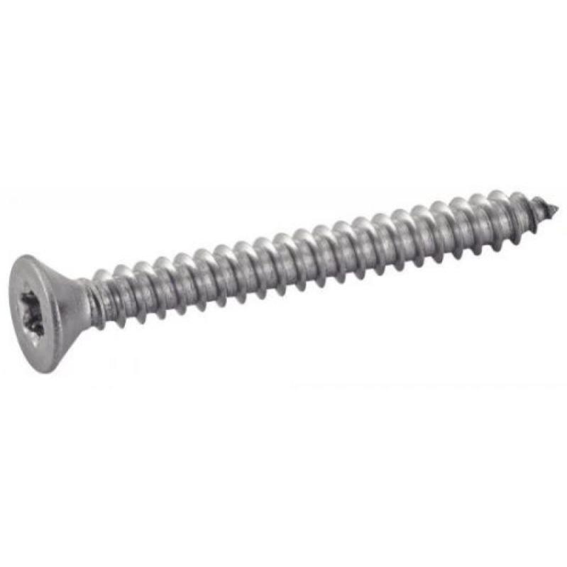 Vis à tôle tête fraisée Torx inox A2 DIN 7982 4,2X38 boîte de 200 - ACTON - 624104,2X38