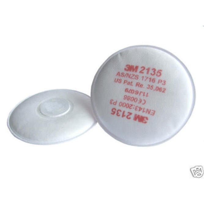 Filtres anti-poussières P3R - 2135 (x10 paires) 3M 2