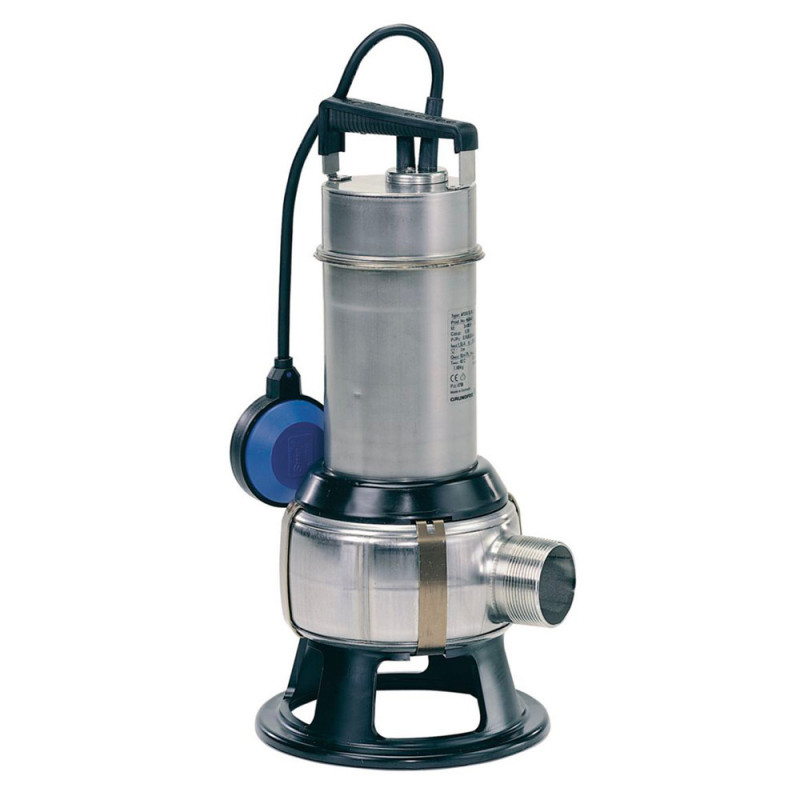 Pompe eau chargée Grundfos UNILIFTAP50B5008A1M 1,2 kW jusqu'à 22 m3/h monophasé 220V