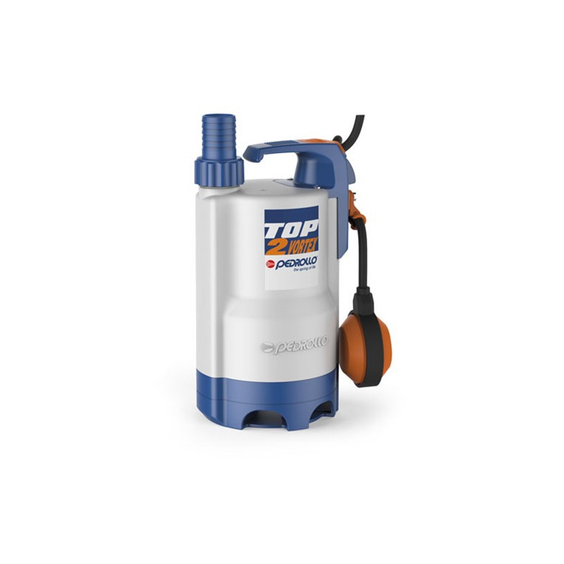 Pompe de relevage Pedrollo TOP2VORTEX 0,37 kW jusqu'à 10,8 m3/h monophasé 220V