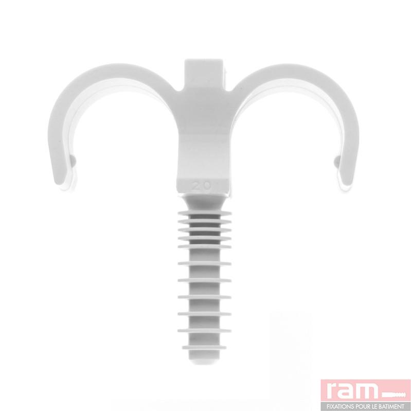 SEAU 100 RAMCLIP BLANC DBLE 16