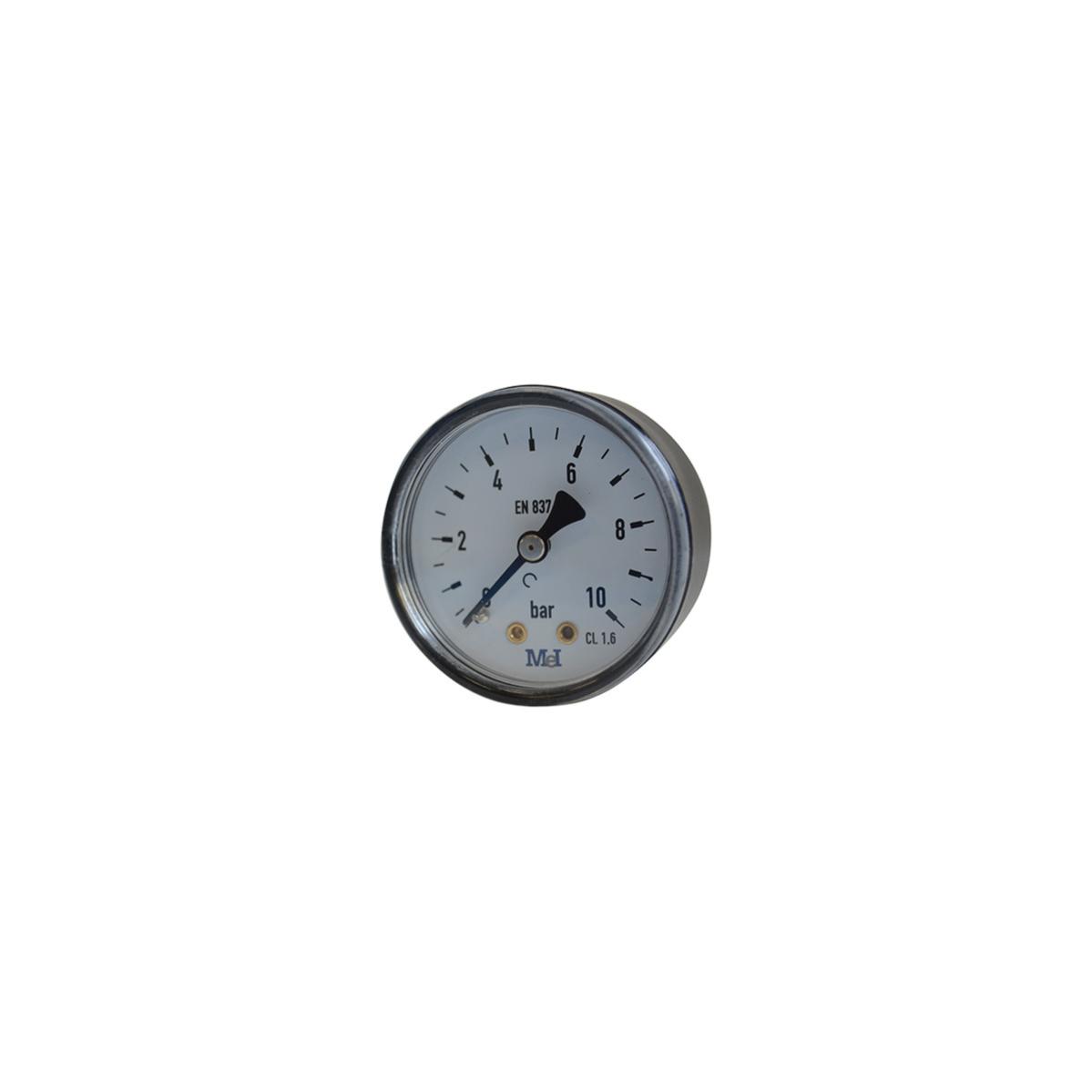 Manomètre mâle M1/4 (08x13) prise arrière NOYON & THIEBAULT - 7569-08S1