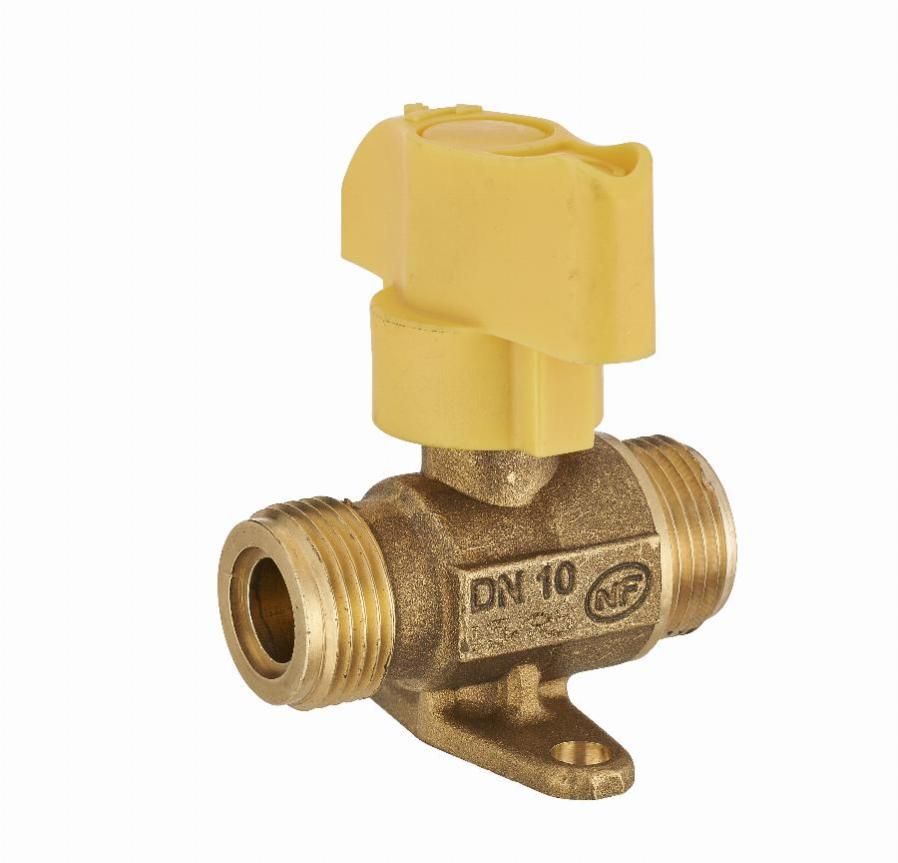 Vanne arrêt 1/4 de tour butane/propane haute pression mâle M20x150 NOYON & THIEBAULT - 5219-20C1