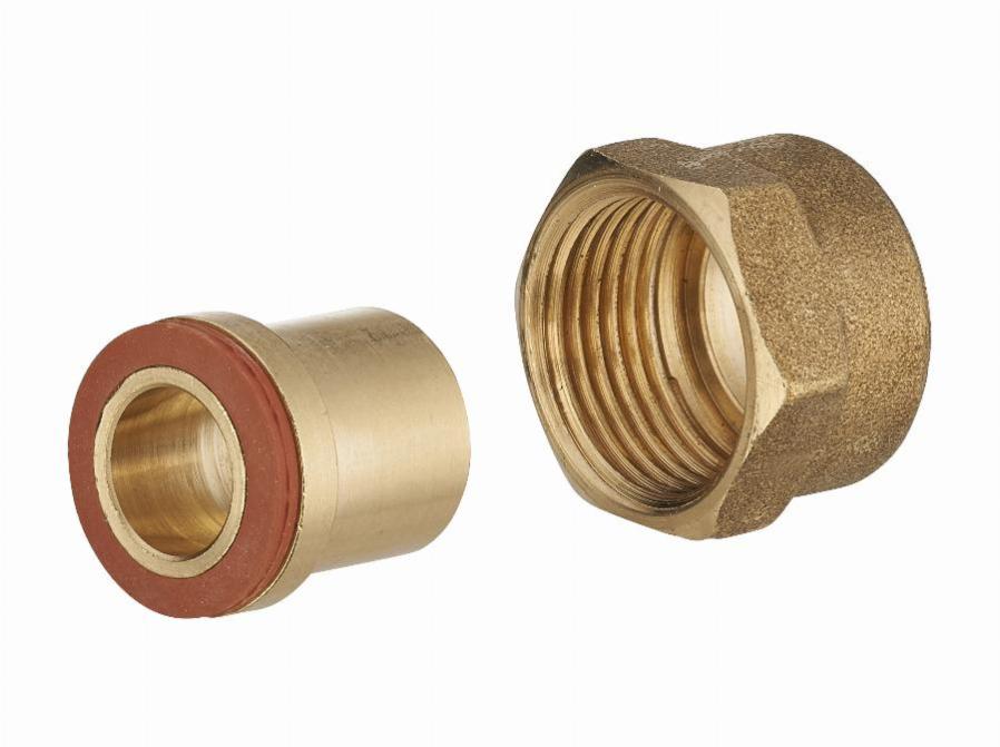 Raccord 2 pièces butane/propane femelle F20x150 à souder NOYON & THIEBAULT - Ø 12 mm - 5071-12C1