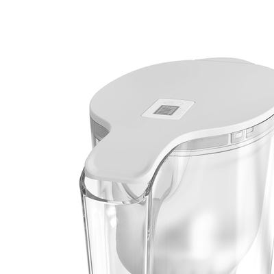 Philips Water Micro X-Clean Carafe filtrante Filtre à eau à charbon actif,  2,6 litres, minuterie électronique, blanc ❘ Bricoman
