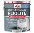 Peinture Façade Solvantée Pliolite - 5 Couleurs : Arcafacade Plioprotect - Blanc Cassé (ral 9001) - 10l (+ Ou - 80m² )