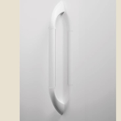 Kinedo - Barre de maintien verticale blanc a visser 45 cm