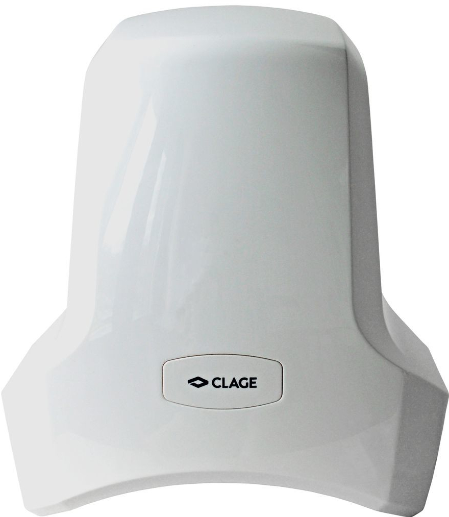 Seche mains electrique soufflant antivol a capteur infrarouge CLAGE WHT