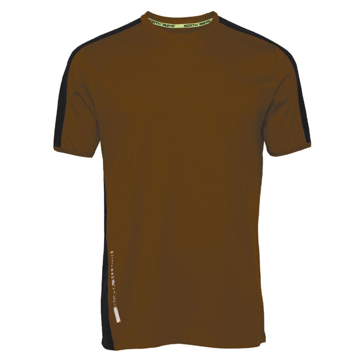 Tee-shirt à manches courtes pour homme Andy camel - North Ways - Taille L 0