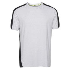 Tee-shirt à manches courtes pour homme Andy blanc chiné - North Ways - Taille S