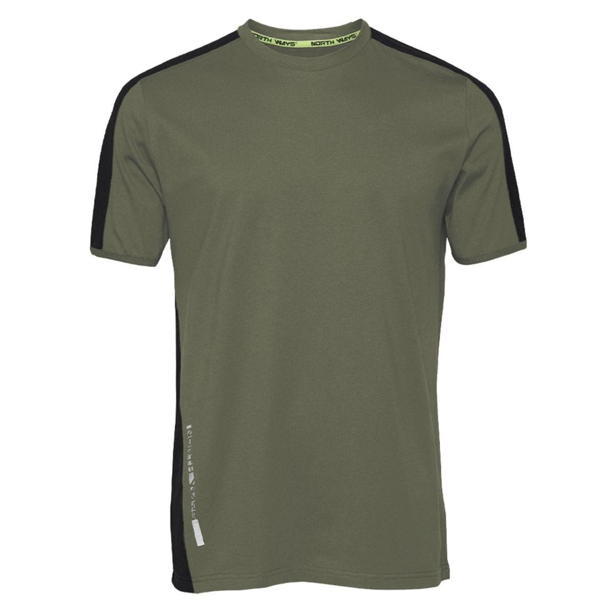 Tee-shirt à manches courtes pour homme Andy kaki - North Ways - Taille S 0