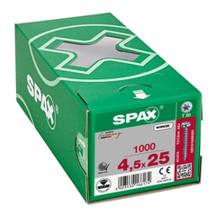 Vis SPAX Pan-Head 45x 25 T-STAR+ Wirox HP (Par 1000) 5