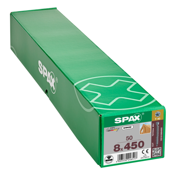 Vis SPAX ZylKo T-STAR+ 80x450 VG Wirox (Par 50) 5