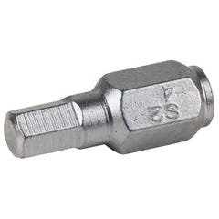 KS TOOLS Mini-douille 1/4" pour vis à six pans creux 5,0 mm, 18 mm