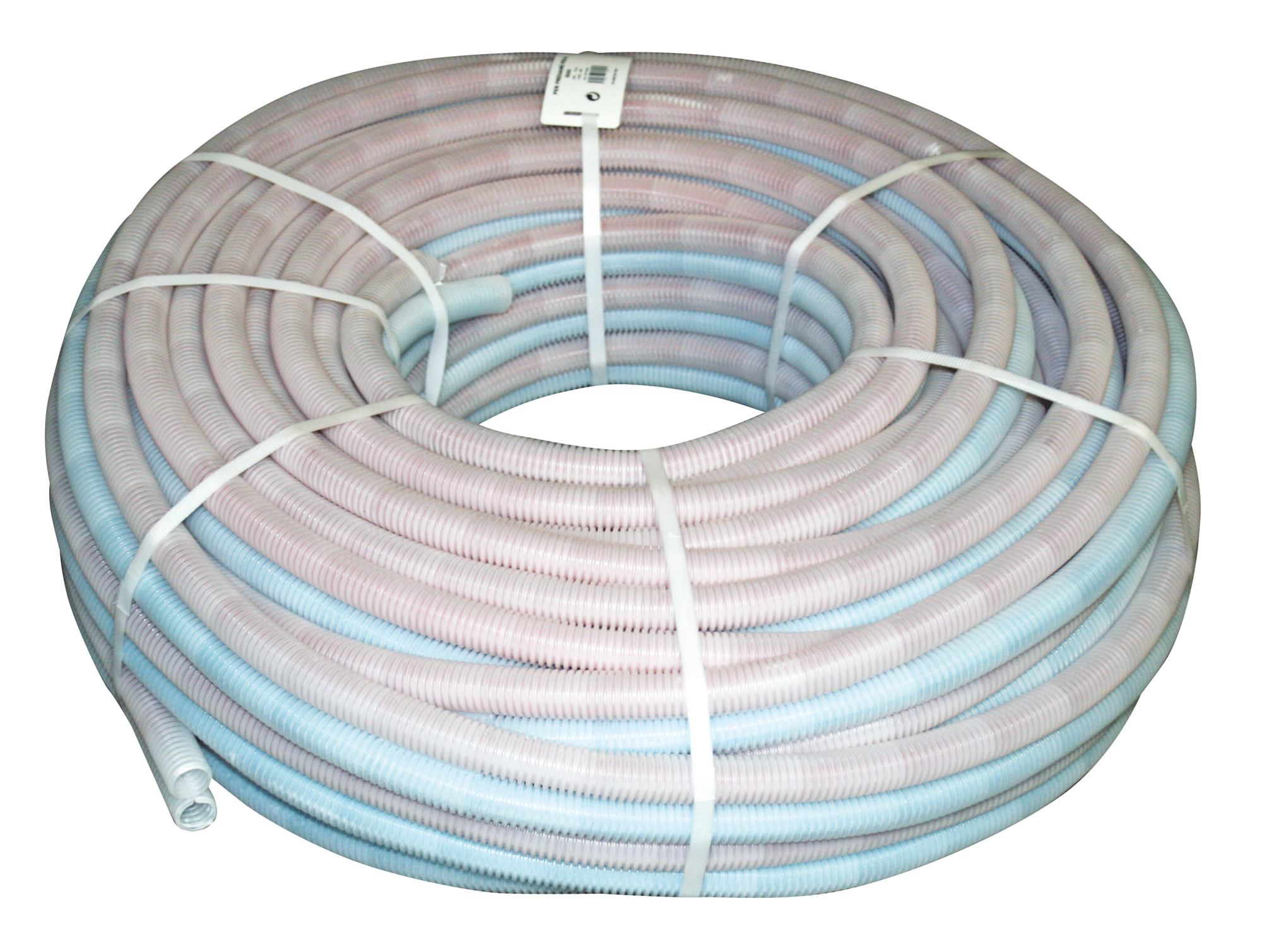 SOMATHERM FOR YOU - Tube PER-A - Pré-gainé duo Ø10/12 mm - Couronne 50m - Translucide - NF