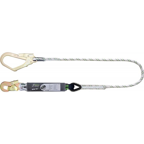 Longe antichute en corde tressée avec 2 crochets automatiques - 2 m - FA3050320 0