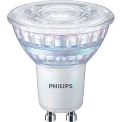 Philips ampoule LED Equivalent 50W GU10, Dimmable, Verre, Lot de 2 0