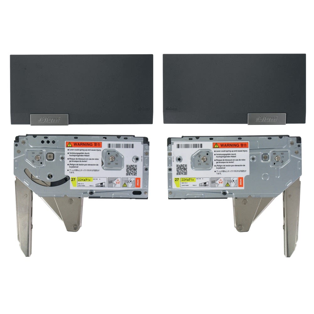 Paire réservoir de force Aventos HK 1730-5200 gris - BLUM - AVE2427GR