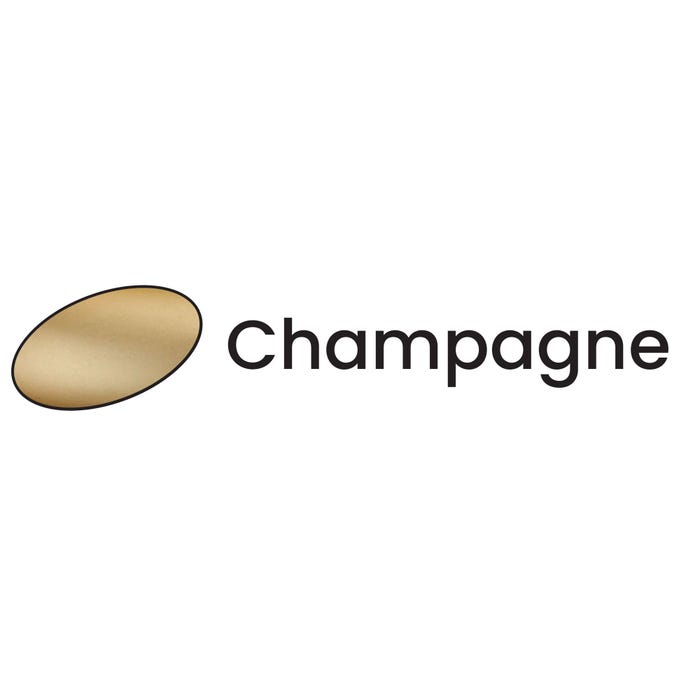 Ensemble sur plaques HIONNA type CLE I finition champagne - HERACLES - B-HIONNA-04 2